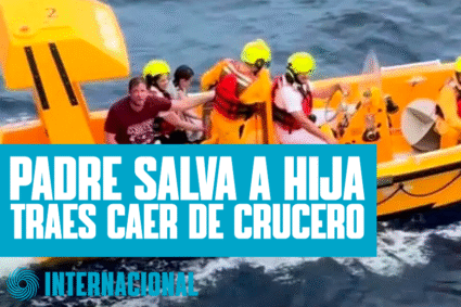 ACTO HEROICO EN ALTA MAR: PADRE SALVA A SU HIJA TRAS CAER DE CRUCERO DE DISNEY