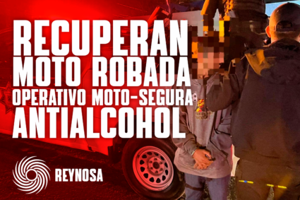 ASEGURAN MOTOCICLETA CON NÚMERO DE SERIE ALTERADO EN OPERATIVO “MOTO SEGURA – ANTIALCOHOL” EN CIUDAD VICTORIA