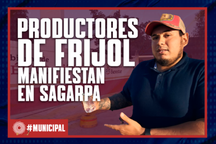 PRODUCTORES DE FRIJOL DE ABASOLO SE MANIFESTAN EN OFICINAS DE SEGALMEX EN CIUDAD VICTORIA