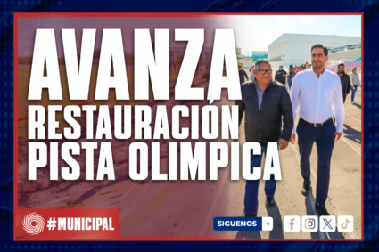 AVANZA REHABILITACIÓN DE LA PISTA OLÍMPICA DEL POLIDEPORTIVO REYNOSA