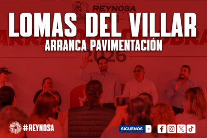 ARRANCA OBRA DE PAVIMENTACIÓN EN LOMAS DEL VILLAR