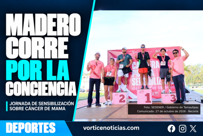 Madero corre por la conciencia: carrera de sensibilización sobre cáncer de mama