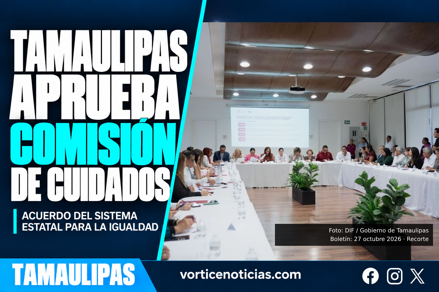 Tamaulipas aprueba Comisión de Cuidados