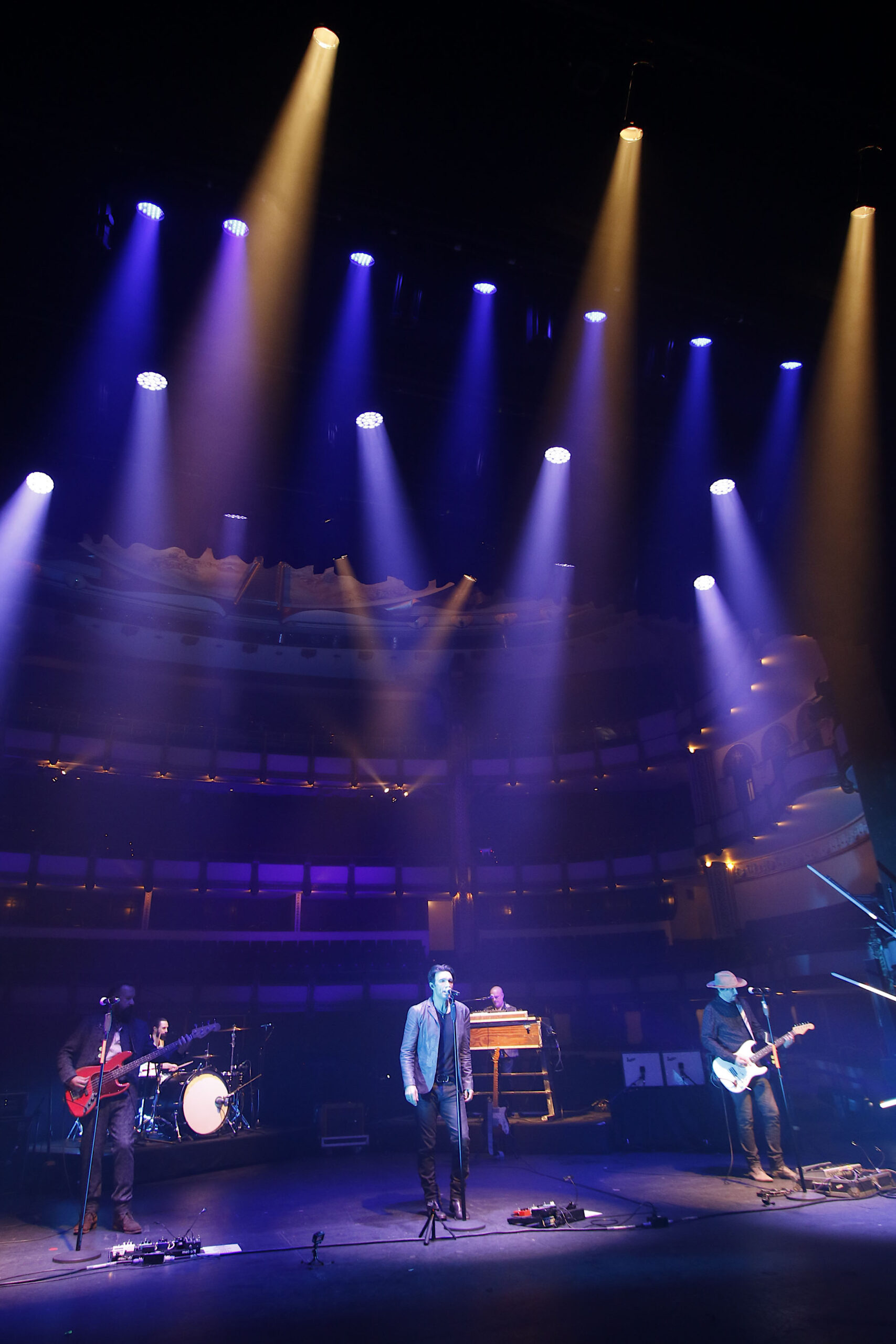 Fobia durante un ensayo en el Teatro de la Ciudad Esperanza Iris, el 20 de marzo de 2020