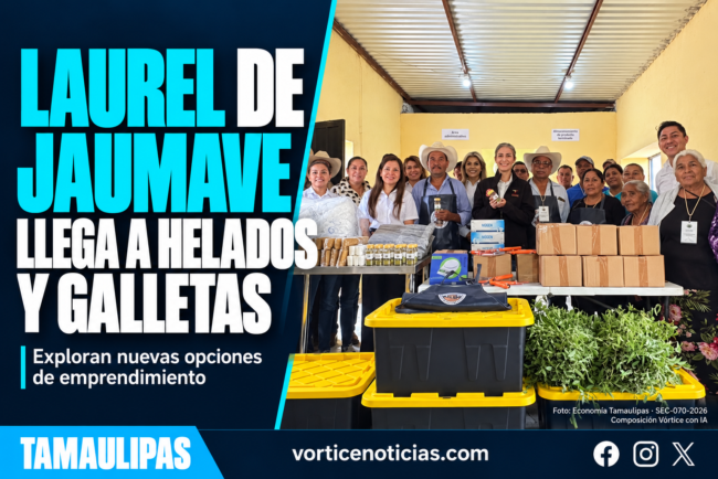 Laurel de Jaumave llega a helados y galletas: propuestas de emprendimiento comunitario