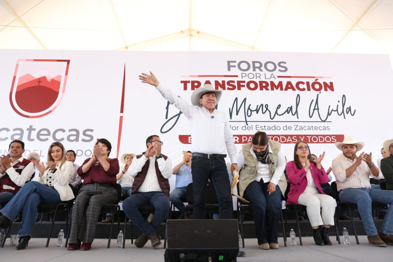 DAVID MONREAL PRESENTA BALANCE DE OBRAS Y APOYOS PARA LA REGIÓN LORETO