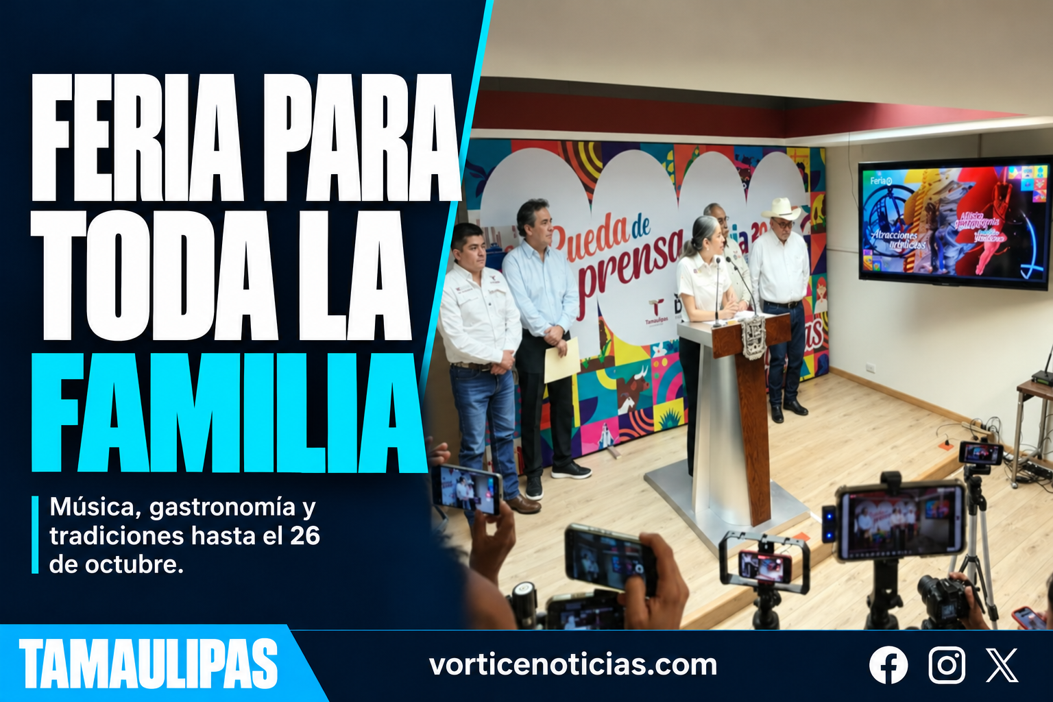 FERIA TAMAULIPAS MANTIENE ACTIVIDADES FAMILIARES HASTA EL 26 DE OCTUBRE