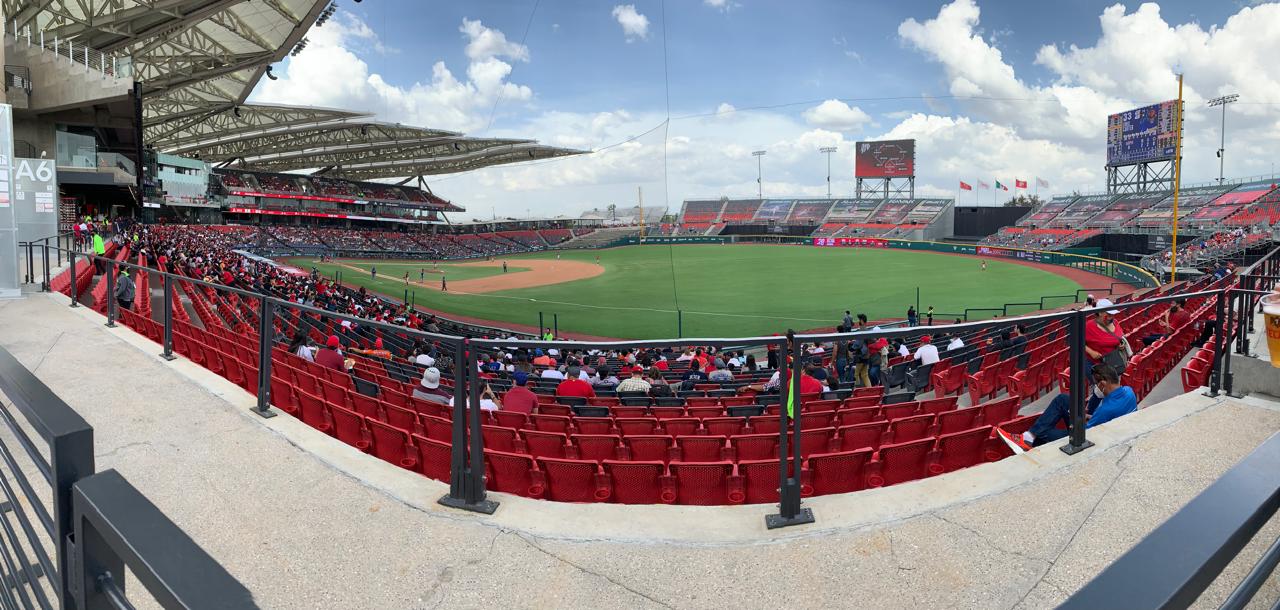 Estadio Alfredo Harp Helú, fotografía de archivo de abril de 2024