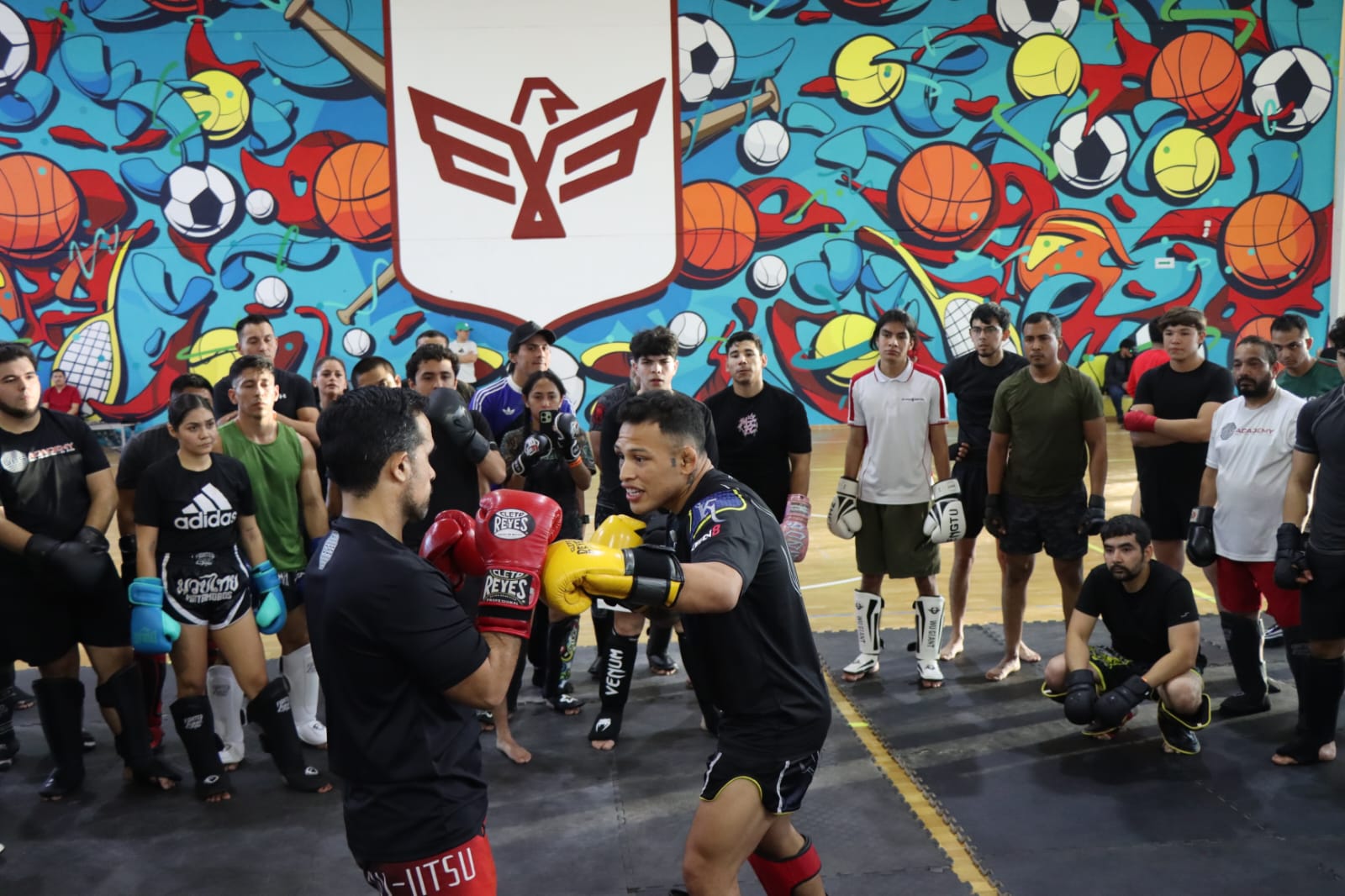 RONALDO “LAZY BOY” RODRÍGUEZ IMPARTE SEMINARIO DE ARTES MARCIALES EN REYNOSA