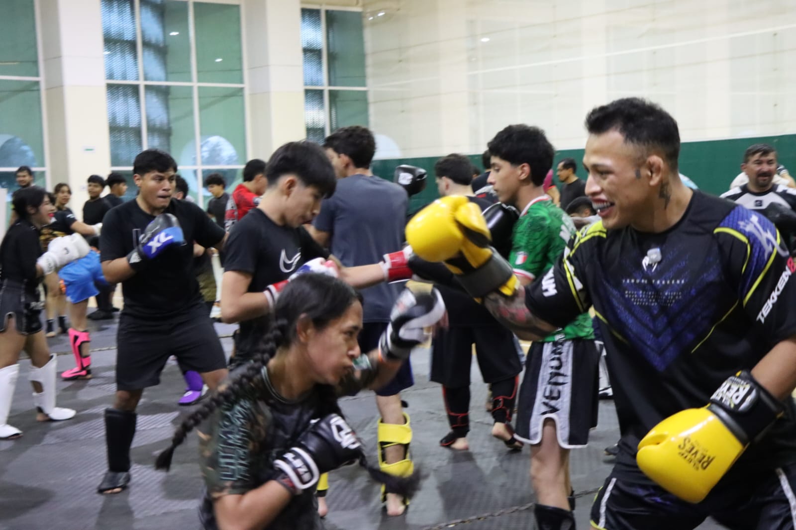 RONALDO “LAZY BOY” RODRÍGUEZ IMPARTE SEMINARIO DE ARTES MARCIALES EN REYNOSA